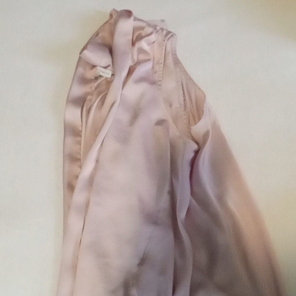 Silk button up blouse